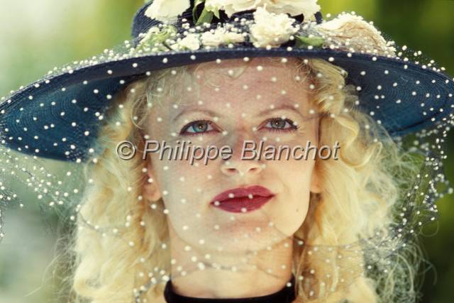 heather lemire.JPG - Heather Lemire, actrice dans le film ""Vampire Conspiracy"", Cannes 1994